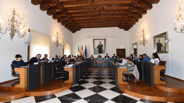 Nota Pleno Diputación De Cáceres Nota Pleno Diputación De Cáceres