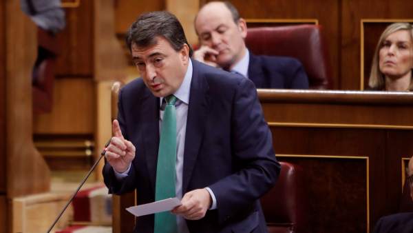 Aitor Esteban, portavoz del PNV en el Congreso de los Diputados. Aitor Esteban, portavoz del PNV en el Congreso de los Diputados.