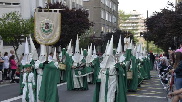 Cofradía en unacalle Cofradía en unacalle