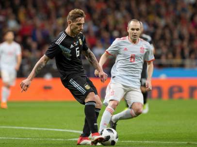 Biglia e Iniesta