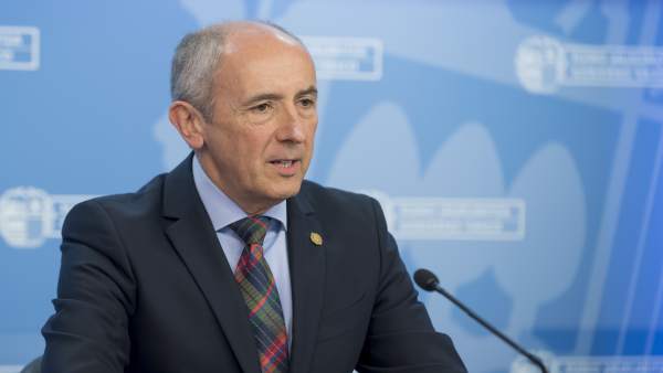 El portavoz del Gobierno Vasco, Josu Erkoreka El portavoz del Gobierno Vasco, Josu Erkoreka