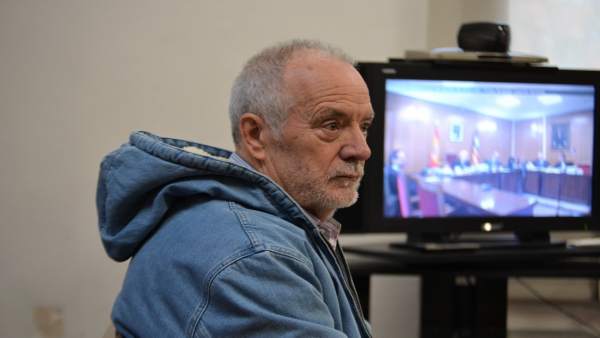 Bartolomé Cursach en el juicio contra él por tenencia ilícita de armas Bartolomé Cursach en el juicio contra él por tenencia ilícita de armas