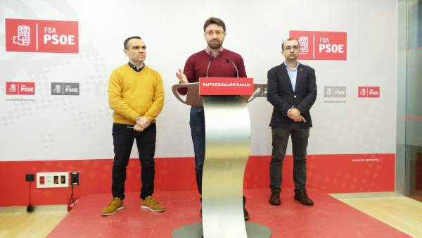 Iván Fernández, Enrqiue Fernández y José Víctor Rodríguez, FSA. Iván Fernández, Enrqiue Fernández y José Víctor Rodríguez, FSA.