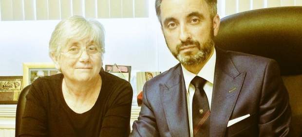 Clara Ponsatí y Aamer Anwar