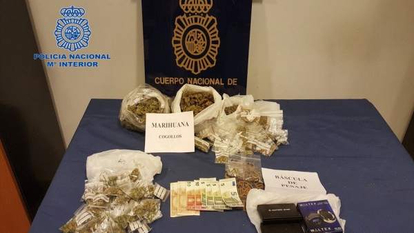 Droga incautada en la operación Droga incautada en la operación