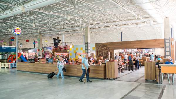 Burger King en el Aeropuerto de Fuerteventura Burger King en el Aeropuerto de Fuerteventura