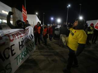 Seguimiento huelga de Amazon en San Fernando de Henares