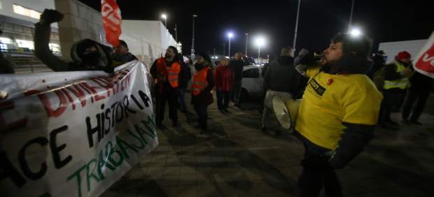 Seguimiento huelga de Amazon en San Fernando de Henares