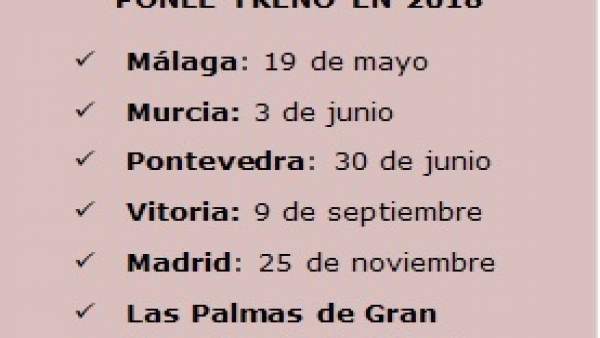 Paradas Circuito Ponle Freno 2018 Paradas Circuito Ponle Freno 2018