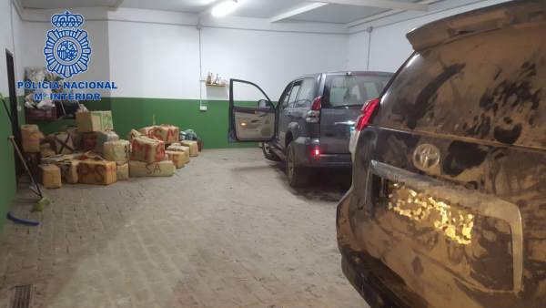Operación de incautaciópn de 1.500 kilos de hachís en La Línea Operación de incautaciópn de 1.500 kilos de hachís en La Línea