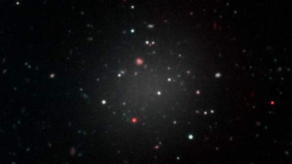 Galaxia sin materia oscura Galaxia sin materia oscura