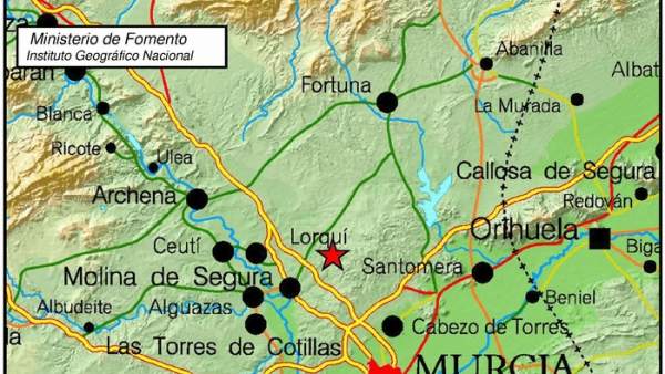 Terremoto en Molina de Segura Terremoto en Molina de Segura