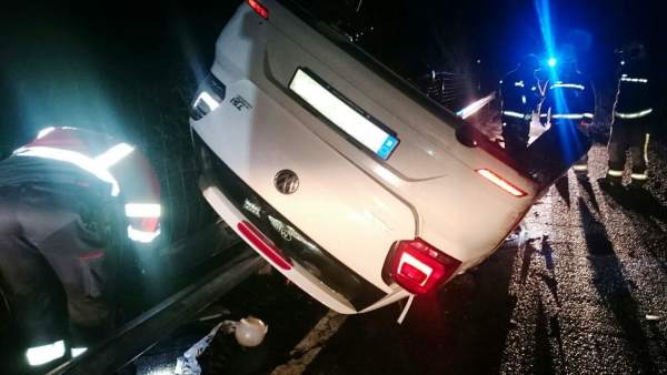 Imagen del accidente. Imagen del accidente.