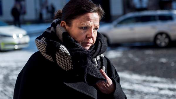 Betina Hald Engmark, abogada del acusado, a su llegada al tribunal de Copenhague (Dinamarca). Betina Hald Engmark, abogada del acusado, a su llegada al tribunal de Copenhague (Dinamarca).