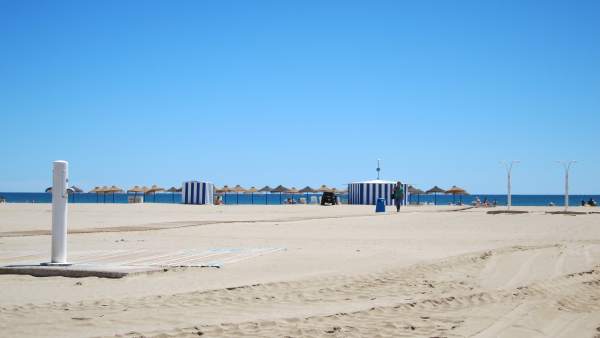 Playa de la ciudad de Valencia Playa de la ciudad de Valencia