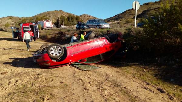 Imagen del accidente. Imagen del accidente.