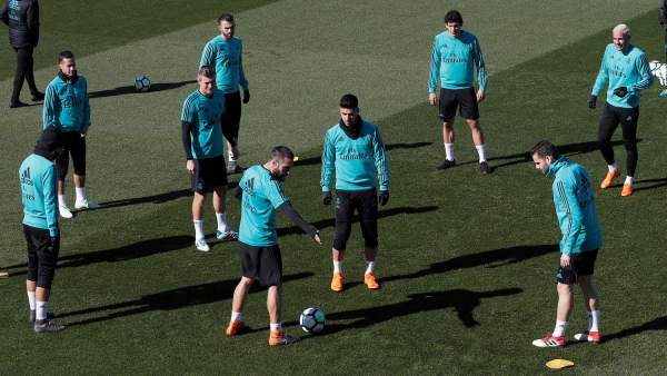 Entrenamiento del Real Madrid en Valdebebas Entrenamiento del Real Madrid en Valdebebas