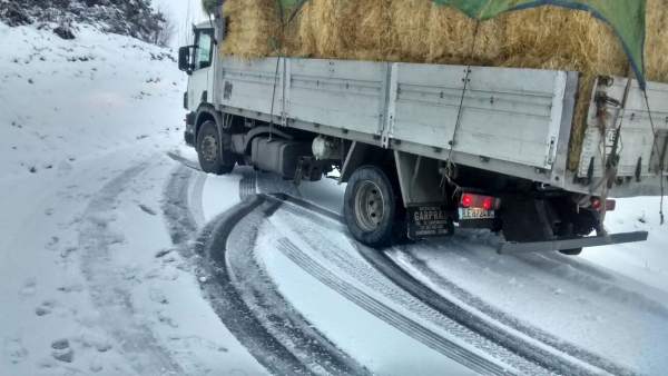 Nieve en la provincia de Lugo. Nieve en la provincia de Lugo.
