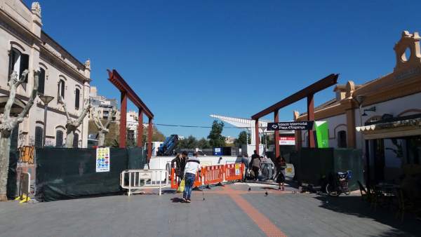 Obras de la Estación Intermodal Obras de la Estación Intermodal