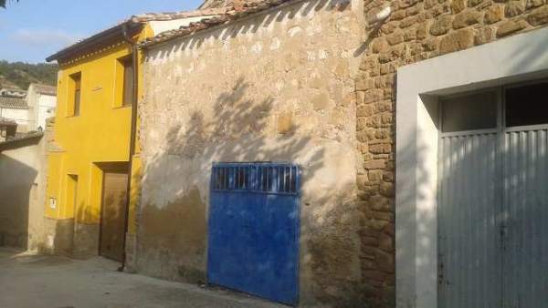La casa que va a ser subastada en Morentin La casa que va a ser subastada en Morentin