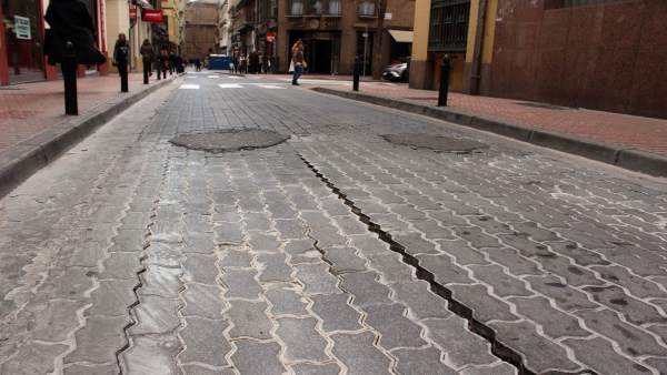Calle San Miguel de Zaragoza. Calle San Miguel de Zaragoza.
