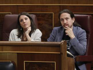 Irene Montero y Pablo Iglesias