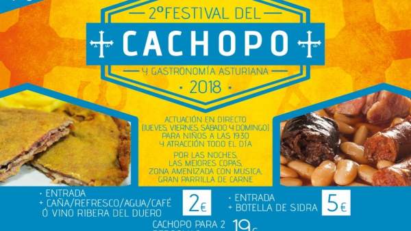 Cártel del Festival del Cachopo. Cártel del Festival del Cachopo.