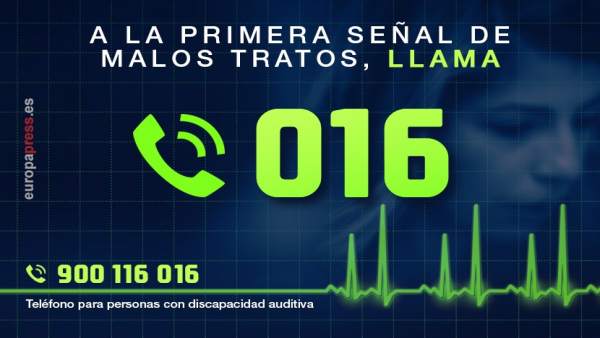 Teléfono 016 contra la violencia de género Teléfono 016 contra la violencia de género