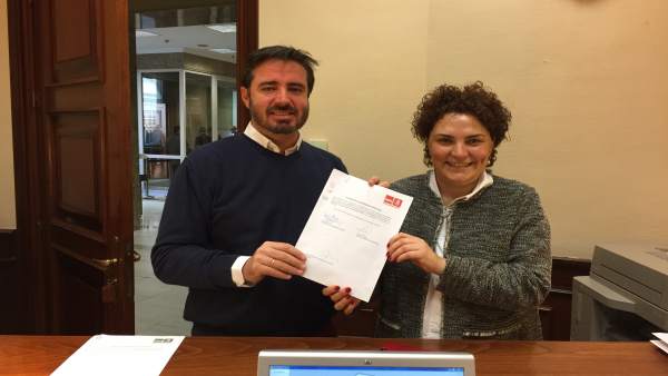 Los diputados del PSPV-PSOE por Alicante, Patricia Blanquer y Herick Campos Los diputados del PSPV-PSOE por Alicante, Patricia Blanquer y Herick Campos