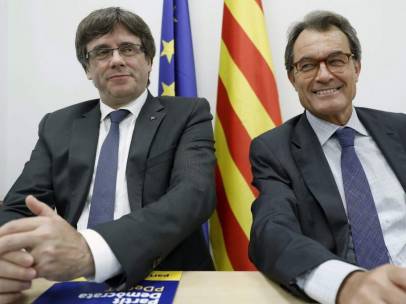 Puigdemont y Mas
