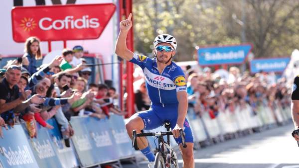 El ciclista francés Julian Alaphilippe (Quick-Step Floors) El ciclista francés Julian Alaphilippe (Quick-Step Floors)