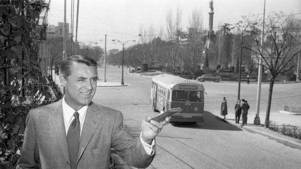 Gerardo Contreras. Cary Grant en la Plaza de Colón. 1956 Gerardo Contreras. Cary Grant en la Plaza de Colón. 1956