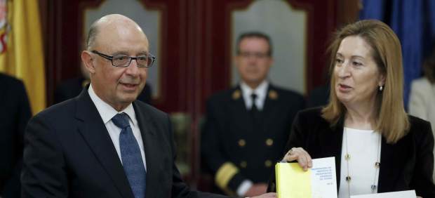 Cristóbal Montoro y Ana Pastor