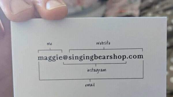La original tarjeta de presentación de la que todos hablan en Twitter La original tarjeta de presentación de la que todos hablan en Twitter