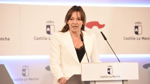 Inmaculada Herranz en rueda de prensa Inmaculada Herranz en rueda de prensa