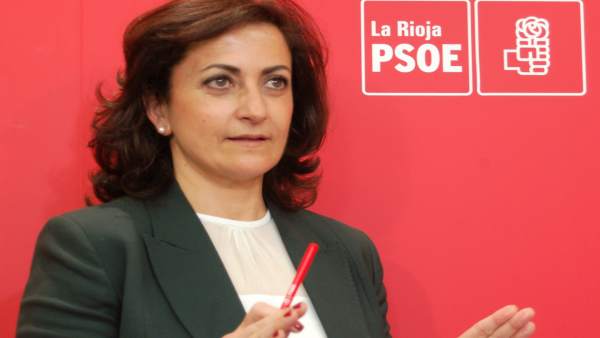 La portavoz socialista, Concha Andreu La portavoz socialista, Concha Andreu