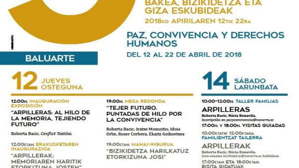 Cartel que anuncia las Jorndas que se desarrollarán en Baluarte Cartel que anuncia las Jorndas que se desarrollarán en Baluarte