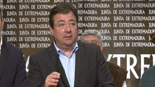 Presidente de la Junta, Guillermo Fernández Vara Presidente de la Junta, Guillermo Fernández Vara