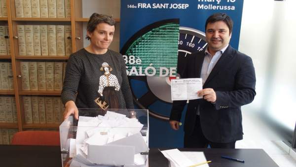 Sorteo de 6.000 euros del Salón del Automóvil de Mollerussa Sorteo de 6.000 euros del Salón del Automóvil de Mollerussa