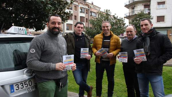Taxistas participantes en la iniciatica Taxistas participantes en la iniciatica