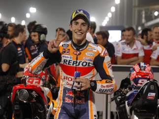 El piloto español de MotoGP Marc Márquez