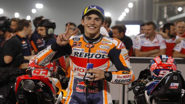 El piloto español de MotoGP Marc Márquez