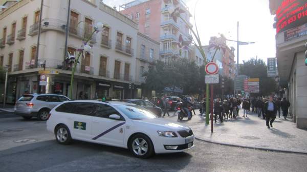 Inicio de la zona peatonalizada Inicio de la zona peatonalizada