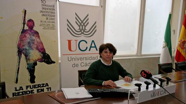 La vicerrectora de Alumnado de la UCA, Concha Valero La vicerrectora de Alumnado de la UCA, Concha Valero