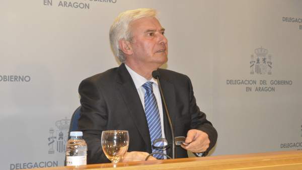 El delegado del Gobierno en Aragón, Gustavo Alcalde. El delegado del Gobierno en Aragón, Gustavo Alcalde.