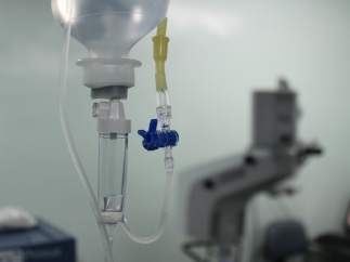 Una habitación de un hospital