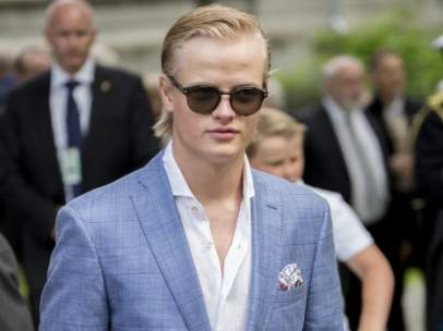 Marius Borg Høiby, hijo que la Princesa Noruega Mette-Marit tuvo de soltera.