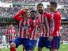 Griezmann, Thomas, Diego Costa y Lucas