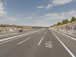 Un muerto y 13 heridos en un accidente múltiple por una granizada en la AP-6