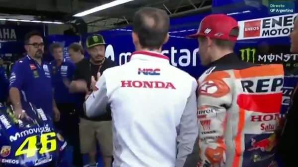 Uccio Salucci y Marc Márquez Uccio Salucci y Marc Márquez